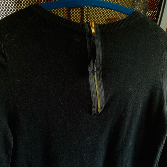 Philosophy 3/4 Sleeve Sweater with Zipper sz S - Picture 4 of 8